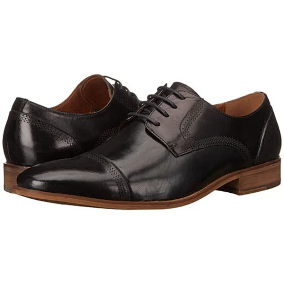 Steve Madden Men's Capperr Black Oxford Size 9