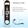 thumbnail image 2 of 7inch Lunar Phase and Mushrooms Art Stainless Steel Bottle Opener with PU Cord Beer Bottle Opener Flat Bottle Opener Heavy Duty Bar Bartender Opener for Home Kitchen Bar, 2 of 9