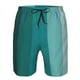 thumbnail image 3 of Fotbe Teal Color Trajes de Baño Estampados para Hombre, Shorts de Verano de Secado Rápido, Ropa de Playa, Bañadores-Large, 3 of 6