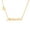 Rose Gold, variant on Custom Name Necklace Personalized Name Necklace with Clover for Women Gold /Silver /Rose Gold