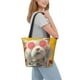 thumbnail image 2 of Disketp Floral Sunglasses Cat Art Bolsa de Hombro Casual para Mujer, Bolso Cruzado para Compras, Viajes y Uso Diario, 2 of 6