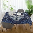 thumbnail image 6 of BZSMCE Square Tablecloth Horror Robot Pattern Tableclothes, 6 of 9