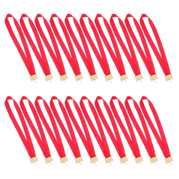 MERRYHAPY Sports Award Medal Ribbon Set with Multi-Color Polyester and Iron Material for Competitions