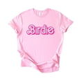 thumbnail image 3 of Pink Birdie Golf Shirt for Women Teens & Girls Trendy Retro Graphic Tee for Golfer Pink Shirt Adult Large, 3 of 4
