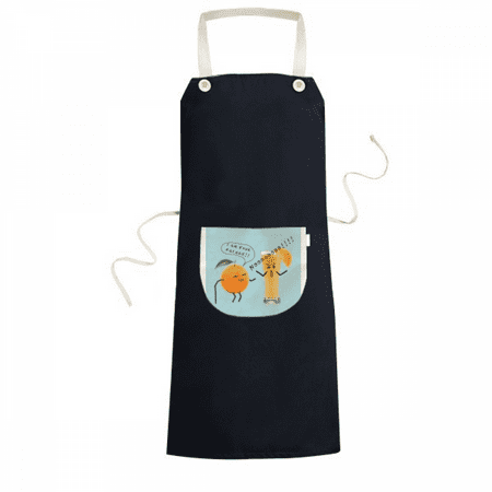 

Raw Materials Orange Juice Beverage Apron Bib Sarong Cooking Baking Kitchen Pocket Pinafore