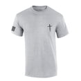 thumbnail image 2 of Salvation Jesus Paid It All Receipt Romans 6:23 Bible Scripture Mens Christian Tshirt Jesus Cross Short Sleeve T-shirt Graphic Tee-Sports Grey-4xl, 2 of 4