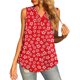 thumbnail image 1 of Tops sin mangas con cuello en V y estampado de ocio para mujer Pompotops lopia998548, 1 of 6