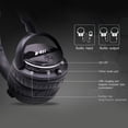 thumbnail image 3 of Auriculares NIA Q1 Auriculares Bluetooth Auriculares inalámbricos estéreo con música Tarjeta TF para colocar sobre la oreja Radio FM Auricular con cable plegable con micrófono Control de aplicación NIA Auriculares, 3 of 7