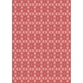 thumbnail image 1 of Ahgly Company Tapis Rectangulaire Lavable en Machine Rouge Rubis, 5 Pieds x 7 Pieds, 1 of 7