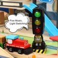 thumbnail image 2 of Simulation Traffic Signs Stop Music Light Block Model Early Education Kids Toy, 2 of 10