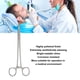 thumbnail image 4 of Pinzas Para Sujetar Agujas, Pinzas De Bloqueo De Anillo De Acero Inoxidable, Resistentes, Ergonómicas, Pulidas Para Entornos Médicos, 4 of 7