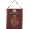 thumbnail image 1 of Home Règne sur la Tapisserie Fine Art Bannerette Rouge - A - H 18 x W 13, 1 of 1