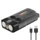 thumbnail image 1 of 1000LM LED Luz de trabajo 1000mAh Beep IPX4 Herramientas impermeables para exteriores (Negro) Ehuebsd Para Estrenar, 1 of 4