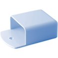 thumbnail image 3 of Remote Control Holder Wall Mount Media Controller Organizer Box for Office Bedroom Parlor Pack of 2 (Blue), 3 of 3