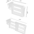 thumbnail image 2 of 16pcs Multifunctional Storage Dividers, Storage Box Dividers for Freezer, Refrigerator Dividers, Refrigerator Room Dividers, Kitchen Refrigerator Side Door Dividers, 2 of 7
