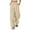 Khaki, variant on Cargo Pants Kids Classic Fit Jogger Pants for Girls Stretch Elastic Waist Khaki Cargo with Pocket Girls Clothes Size L/155