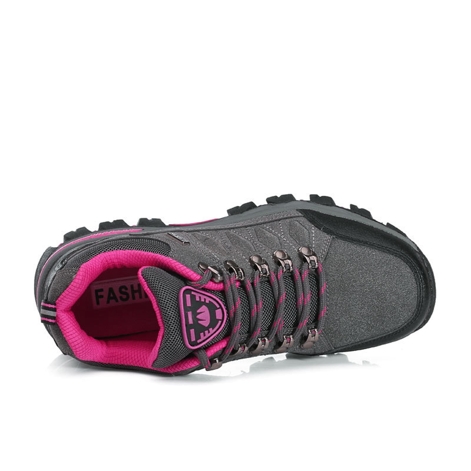 Dakaela Women's Hiking Boots Waterproof Non Slip Walking Shoes Comfortable Outdoor Backpacking Sneakers