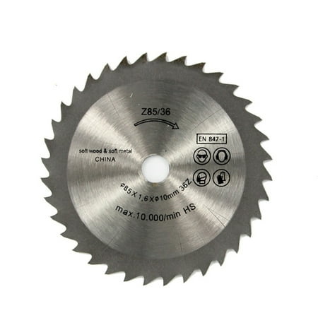 1pcs Out Diameter 85 mm 24 T Mini Circular Saw Knife Wheel Discs Wood Cutting