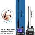 thumbnail image 3 of [Radio bidireccional] Radio portátil BAOFENG UV-5G Plus GMRS, paquete de 2, 3 of 8