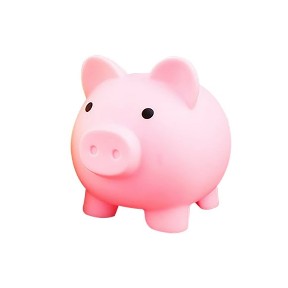 jovati Cute Pig Bank Plastic Pig Money Bank for Boys Girls