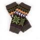 thumbnail image 1 of Xiao Hua Guantes sin dedos para mujer, de punto, con forma de árbol de Navidad, de invierno, de medio dedo, estilo calentador de muñeca, talla M, 1 of 5