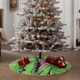 thumbnail image 4 of Balery CROCODILE HEAD Printed Christmas Tree Skirt , Merry Christmas Party Christmas Tree Decoration,Adjustable Tree Skirt-30", 4 of 6
