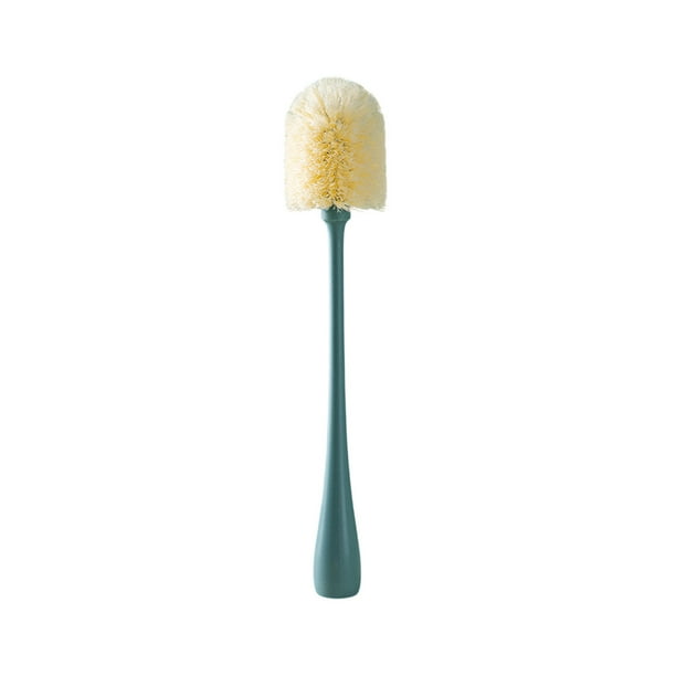 Pisexur Batería de cocina Cepillo de taza de goma suave portátil para limpieza del hogar, desmontable, para cocina, para lavar biberones, largo de 10,24 pulgadas. para la cocina del hogar