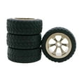 thumbnail image 2 of 4 Pieces Non- Wheel Tires Replacement Accessories :28 Remote Control Race Car - Titanium, 30mm, 2 of 7