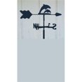 thumbnail image 1 of The Lazy Scroll dolphinin Dolphin Garden Mount Weathervane, 1 of 1