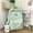 Green, variant on Student Japanese large-capacity backpack Teenagers simple and versatile backpack Unisex polyester material Doll decoration