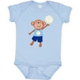 thumbnail image 3 of Inktastic Volleyball Player Boys Cute Monkey Boys Baby Bodysuit, 3 of 5