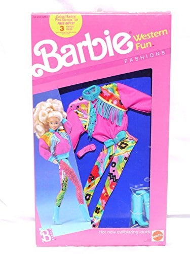 western fun barbie 1989