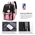 thumbnail image 6 of Backpack for Girls Kids Schoolbag Teen Bookbags Casual College Daypack with USB Charging Port, by PAKASEPT, 6 of 8