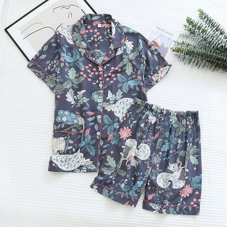 

New 100% viscose long-sleeved trousers ladies pajamas suit simple style short pajamas women s home service