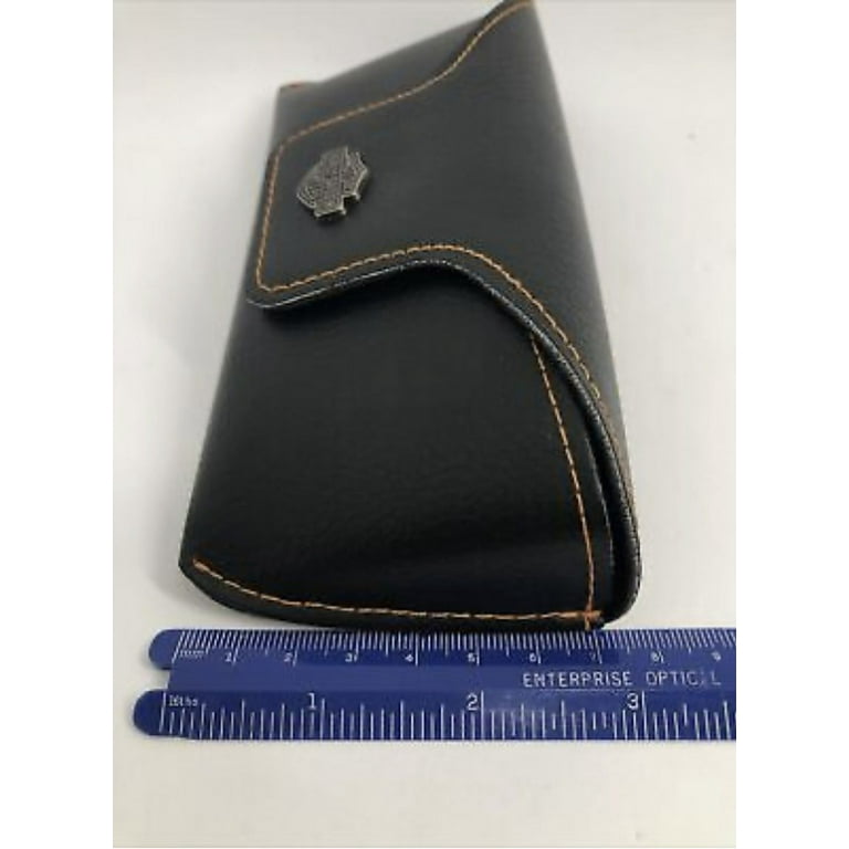 NEW Harley-Davidson Semi-Hard Eyeglasses Case With Microfiber