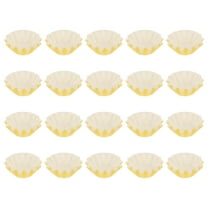 LEORX 50Pcs Resistance Wax Paper Trays for Wax Melt Warmers