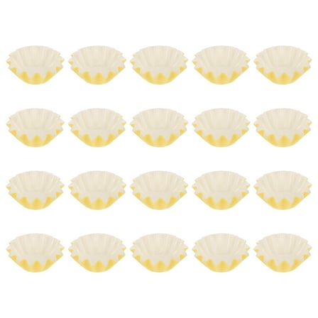 LEORX 50Pcs Resistance Wax Paper Trays for Wax Melt Warmers