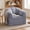 Gray, variant on ALLGOD 2-in-1 Convertible Sofa Bed, Folding Single Bean Bag Chair for Adults, Faux Fur Floor Sleeper Couch with Handle for Living Room Bedroom Small Space, Beige