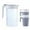 B, variant on LYINGF One Kettle with Four Cups Set, BPA-Free Plastic Pitcher with Lid, Can Hold Fruit Juice, Milk, Iced Tea, Lemon Water, and Hot Drinks, Iced Tea Pitcher for Parties