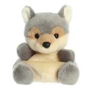 Aurora - Mini Gray Palm Pals - 5" Lucian Wolf - Adorable Stuffed Animal