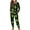 Jamaican Flag, variant on Yuyamidu Cucumber Pjs for Women Set 2 Pieces Comfy Pajama Tops with Long Sweatpants Size S Casual Long Sleeve Sleepwear Ladies Home Wear Lounge Wear, Green