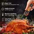 thumbnail image 3 of ThermoPro TP19H Waterproof Digital Meat Thermometer for Grilling with Ambidextrous Backlit and Motion Sensing Kitchen Cooking Food Thermometer for BBQ Grill Smoker Oil Fry Candy Thermometer, 3 of 10