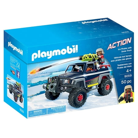 Playmobil Ice Pirates with Snow Truck Set (Best Vehicle For Snow And Ice)