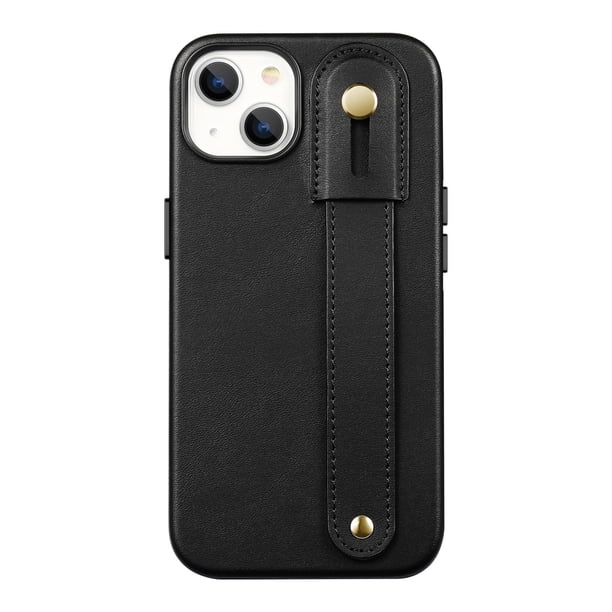 Funda para iPhone 15 ZERODAMAGE SAHARA CASE con Agarre de Cuero