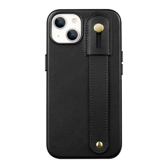 Funda para iPhone 15 ZERODAMAGE SAHARA CASE con Agarre de Cuero