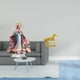 thumbnail image 2 of Estatua de caballo para escena de , escultura acrílica, adorno de resina, figura decorativa de pie, ideal para estanterías, librerías,, 2 of 8