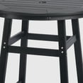 thumbnail image 3 of WestinTrends Outdoor 42" Height HDPE Patio Round Bar Table, Black, 3 of 7