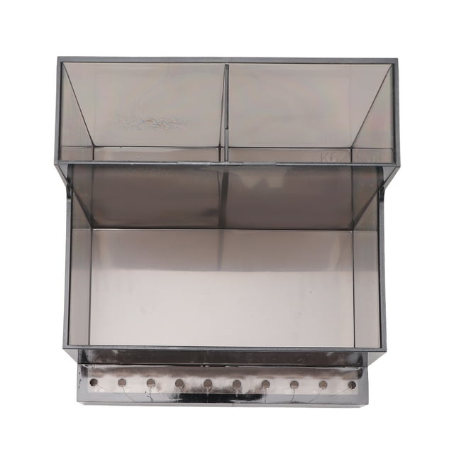 Contenedor de brochas cosméticas, caja de brochas de maquillaje, soporte acrílico para brochas cosméticas, caja de almacenamiento de brochas cosméticas, eficiencia maximizada