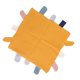 thumbnail image 3 of YellowCottonBabySecurityBlanket-SoftSkin-FriendlyAnxietyRelief, 3 of 5