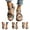 Blue, variant on Women's Wedge Sandals 2026 Summer Dressy Platform Espadrilles Ankle Strap Open Toe Slingback Bohemia Walking Shoes Khaki 9